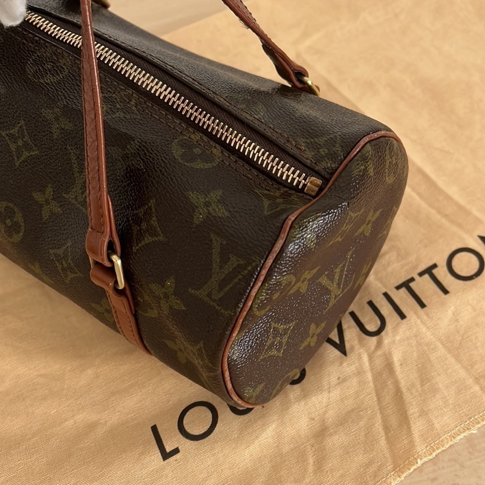 Louis Vuitton Monogram Papillon 25 Old Style Vintage Authentic - Picture 11 of 16
